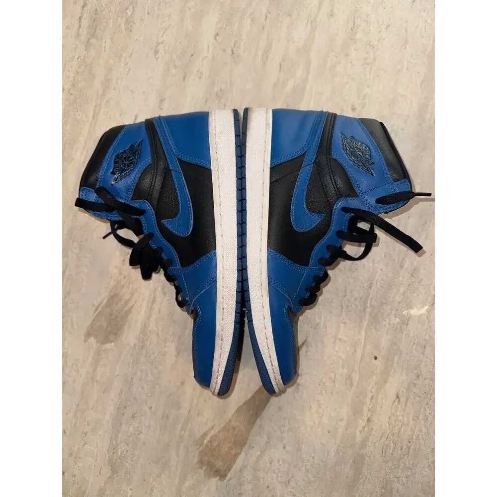 Jordan 1 Retro OG High Dark Marina Blue Mens Size 10